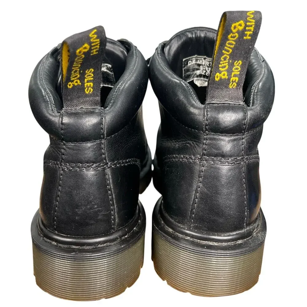 Vintage Y2K Dr. Martens Black Leather Made In England Chukka Boots Size 9 US 10